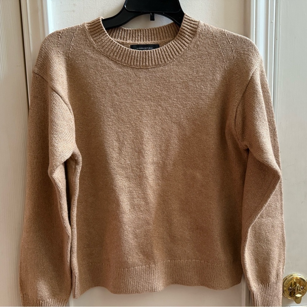 NWT Banana Republic Gold Shimmer Sweater